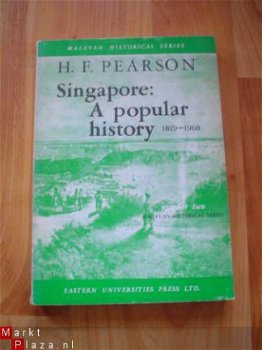 Singapore: a popular history 1819-1960 by H.F. Pearson - 1