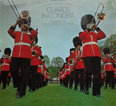 The Band Of The Coldstream Guards - Guards In Concert -UK Military vinyl - 1