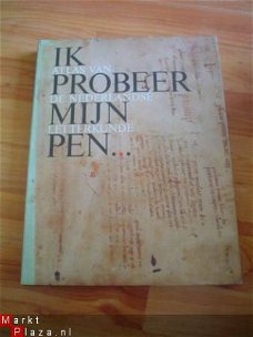 Ik probeer mijn pen, Atlas van de de Nederlandse letterkunde