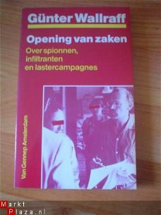 Opening van zaken door Günter Wallraff