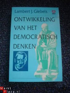 Ontwikkeling van het democratisch denken door L.J. Giebels