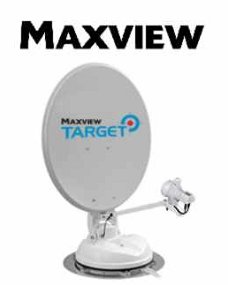 MAXVIEW TARGET 85 cm. Twin lnb, VOL AUTOMATISCHE SCHOTEL