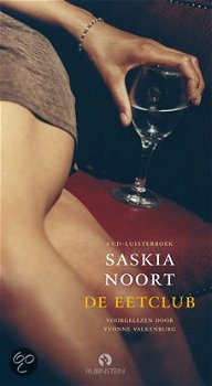 Saskia Noort - De Eetclub 8 CD luisterboek voorgelezen door Yvonne Valkenburg - 1