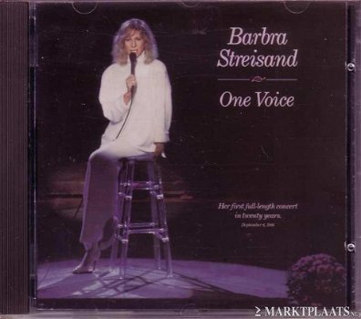 Barbra Streisand - One Voice CD - 1