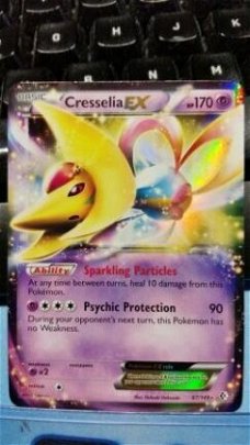 Cresselia EX  67/149 BW Boundaries Crossed