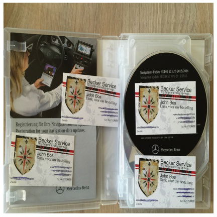 MB navigatie NTG2 CD 2015-2016 Audio 50 APS heel Europa V-17 - Afbeelding 2