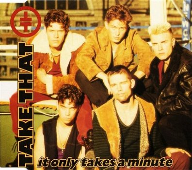 Take That ‎– It Only Takes A Minute 4 Track CDSingle - 1
