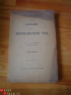 Inleiding tot de geschiedenis der Nederlandsche taal