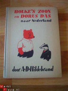 Bolke's zoon en Dorus Das naar Nederland door A.D Hildebrand