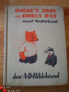 Bolke's zoon en Dorus Das naar Nederland door A.D Hildebrand - 1