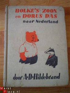 Bolke's zoon en Dorus Das naar Nederland door A.D Hildebrand