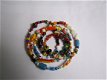 wikkelarmband hippie ketting christmas beads afrikaase tradebeads hippiemarkt - 1 - Thumbnail