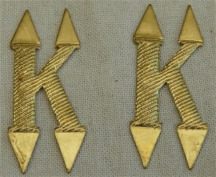 Emblemen Set Epaulet, Kursant / Cadet, USSR / CCCP, jaren'80.(Nr.1) - 0