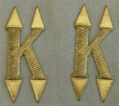 Emblemen Set Epaulet, Kursant / Cadet, USSR / CCCP, jaren'80.(Nr.1) - 1
