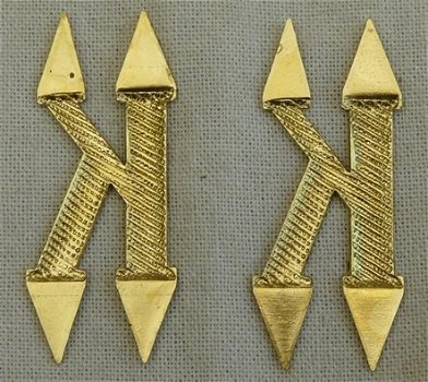 Emblemen Set Epaulet, Kursant / Cadet, USSR / CCCP, jaren'80.(Nr.1) - 3