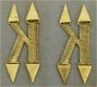 Emblemen Set Epaulet, Kursant / Cadet, USSR / CCCP, jaren'80.(Nr.1) - 3 - Thumbnail