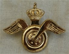 Kraagspiegel Embleem DT, Regiment Aan- en Afvoer Troepen, KL, 3e model.(Nr.2)