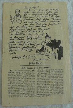Pamflet / Leaflet / Flugblatt, Nummer 9, Wolkiger Beobachter, Engels / UK, 1940.(Nr.1) - 6