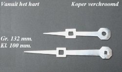 === Wijzers = Art Deco = oud === 20402