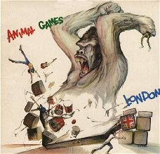 London   ‎– Animal Games  (1978)-Punk-vinyl LP  Never Played,review copy NM