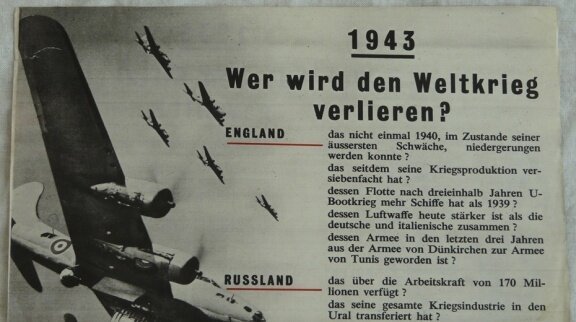 Pamflet / Leaflet / Flugblatt, G.26, 1939 Wer hat den Blitzkrieg gewollt?, Engels / UK, 1943.(Nr.1) - 5
