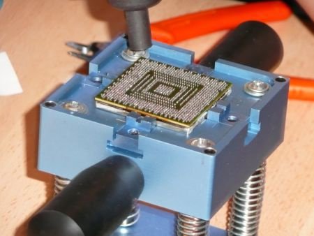 chipset videokaart en powerplug reparatie - 3