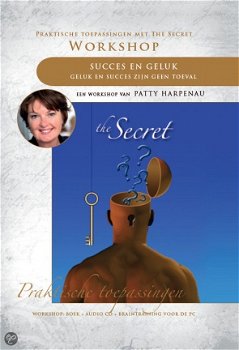Patty Harpenau -The Secret Succes En Geluk (Boek, CD & Braintrainig voor op de PC ) (Nieuw/Gesealed) - 1