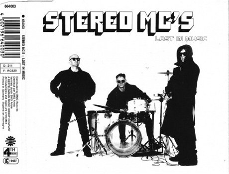 Stereo MC's ‎– Lost In Music 3 Track CDSingle - 1