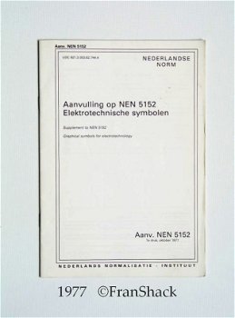 [1977] Aanvulling NEN 5152, 1e druk, oktober 1977 - 1