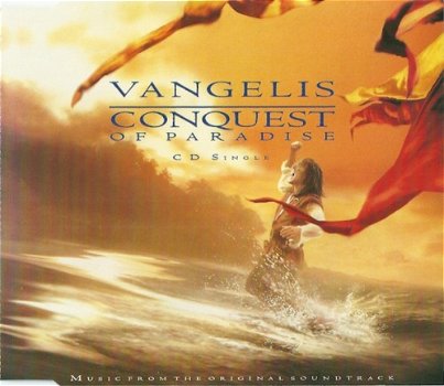 Vangelis ‎– Conquest Of Paradise 2 Track CDSingle - 1