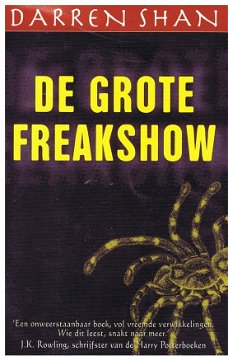 Darren Shan = De grote freakshow