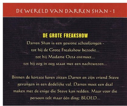 Darren Shan = De grote freakshow - 2