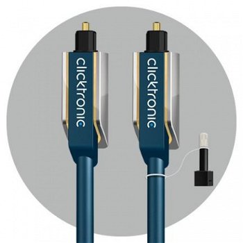 Clicktronic Optische Kabel - advanced series, 1 meter - 1