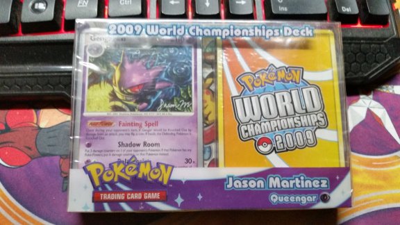 Sealed 2009 World Championship Deck Queegar Jason Martinez - 1