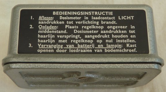 Oplaadapparaat Dosismeter / Dosimeter Charger, type: PP-4127, KL, jaren'70.(Nr.1) - 6