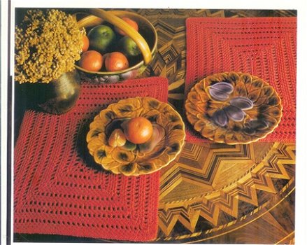 Haakpatroon 192 placemats - 1