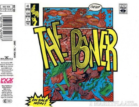 Snap! - The Power 3 Track CDSingle - 1