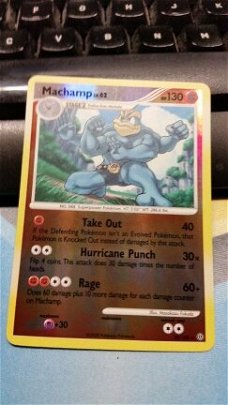 Machamp rare  20/100 (reverse) Diamond and Pearl Stormfront