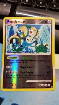 Regigigas 9/100 (reverse) Diamond and Pearl Stormfront - 0