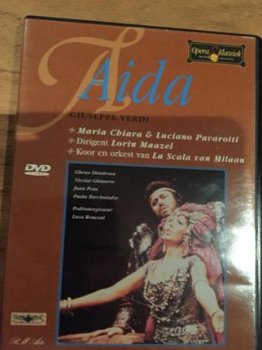 Verdi - Aida / Maazel, Chiara, Pavarotti, La Scala - 1