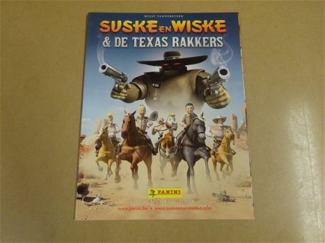 Suske & Wiske De Texas Rakkers: Limited Edition strip + Panini album van 2009 - 2