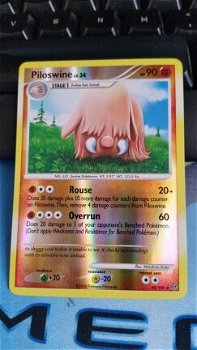 Piloswine 46/100 (reverse) Diamond and Pearl Stormfront - 0