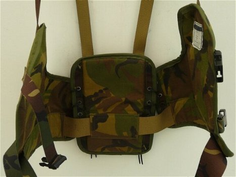 Harnas, Gevechts, Koninklijke Landmacht, Woodland Camouflage, maat: L, 1993.(Nr.1) - 4