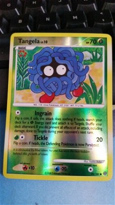 Tangela  78/100 (reverse) Diamond and Pearl Stormfront