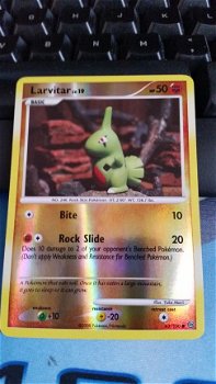 Larvitar 63/100 (reverse) Diamond and Pearl Stormfront - 0