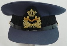 Pet, Uniform DT (Dagelijks Tenue), Officier (Lt-Kap), KLu, maat: 61, jaren'90.(Nr.1)