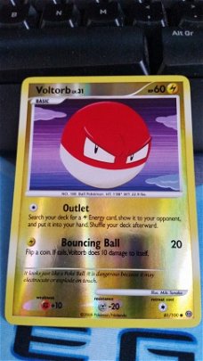 Voltorb 81/100 (reverse) Diamond and Pearl Stormfront