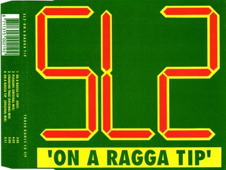 SL2 ‎– On A Ragga Tip 4 Track CDSingle - 1