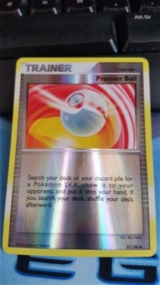 Premier Ball 91/100 (reverse) Diamond and Pearl Stormfront