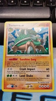 Torterra holo 11/100 Diamond and Pearl Stormfront - 0